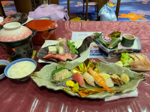 Sushi teishoku