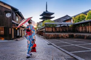 Kyoto and geisha