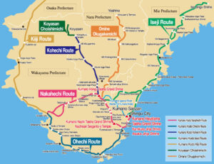 Kumano Kodo routes