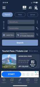 Navitime Japan Travel app