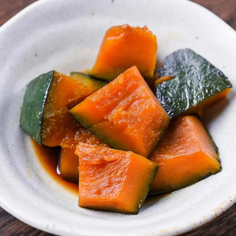 cooked Japanese pumpkin